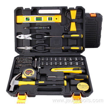 78-piece Woodworking tool box Household hardware tools